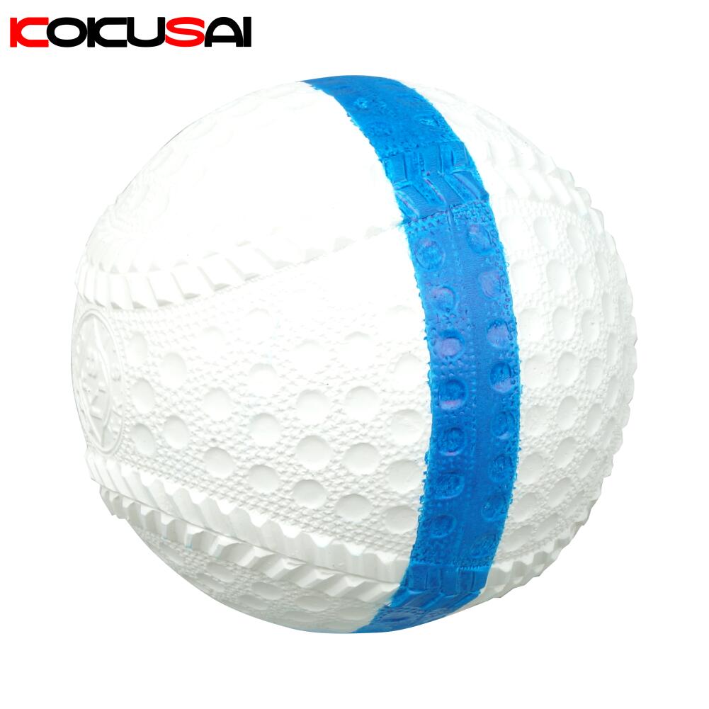 軟式野球用トレーニングボール 回転チェックボール69 ブルー/白 6個 コクサイ(KOKUSAI) ks229-6p