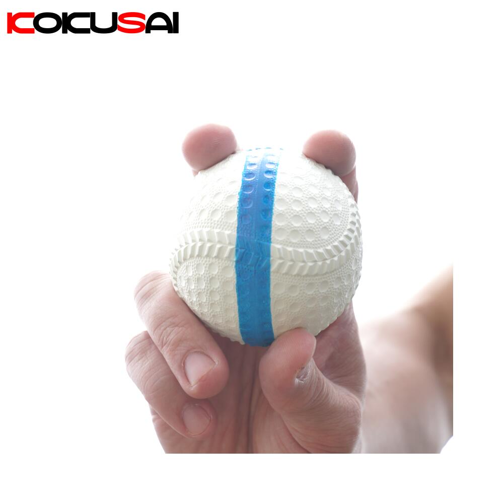 軟式野球用トレーニングボール 回転チェックボール69 ブルー/白 1個 コクサイ(KOKUSAI) ks229-1