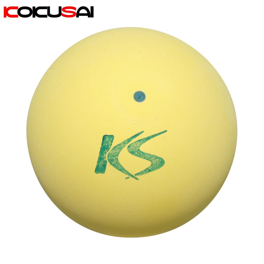 KSソフトテニスボールV77 軟式テニスボール練習球 KS077 コクサイ KOKUSAI 日本製 2個パック