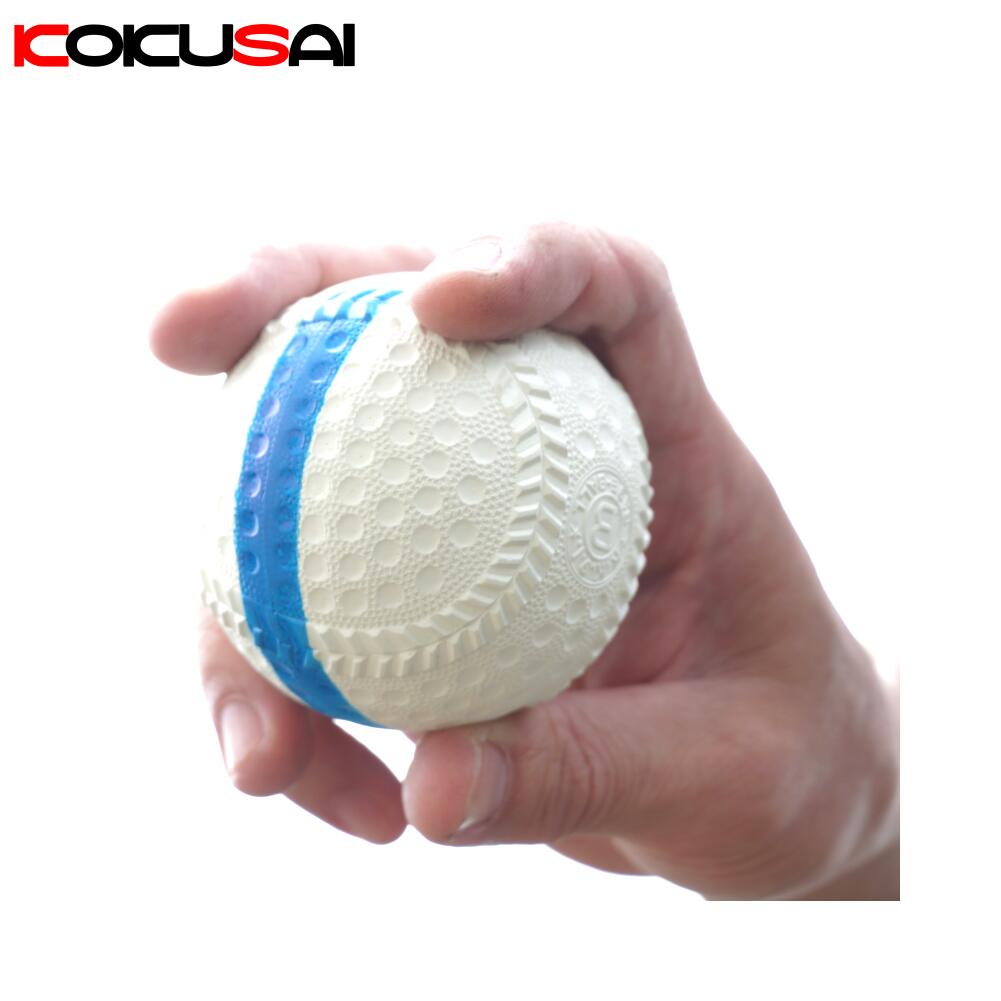 軟式野球用トレーニングボール 回転チェックボール69　ブルー/白 12個 コクサイ(KOKUSAI) ks229-12p