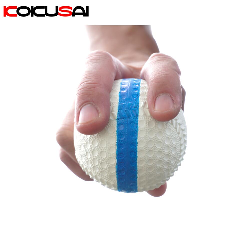 軟式野球用トレーニングボール 回転チェックボール69　ブルー/白 12個 コクサイ(KOKUSAI) ks229-12p